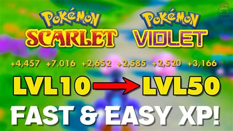 how to level up fast in pokemon violet|pokemon violet exp farm locations.